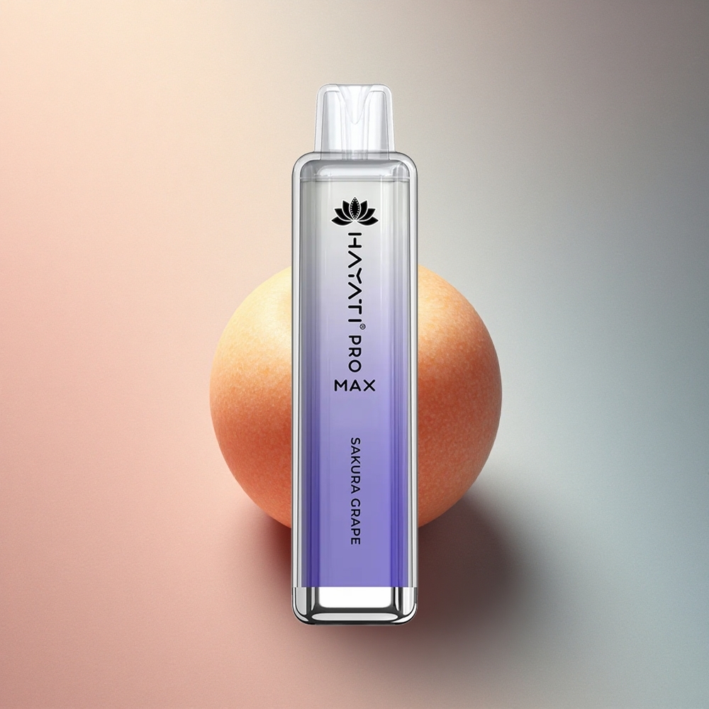 Hayati Pro Max 4000 Puffs Kirsviin Dual Coil 1400mAh 5% Nikotiini