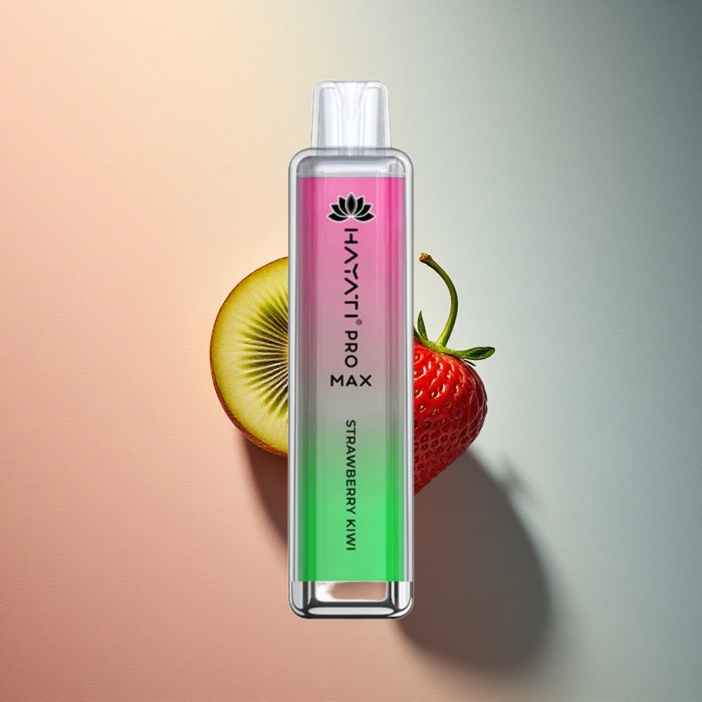 Hayati Pro Max 4000 Puffs Maasika-Kiivi Dual Coil 1400mAh