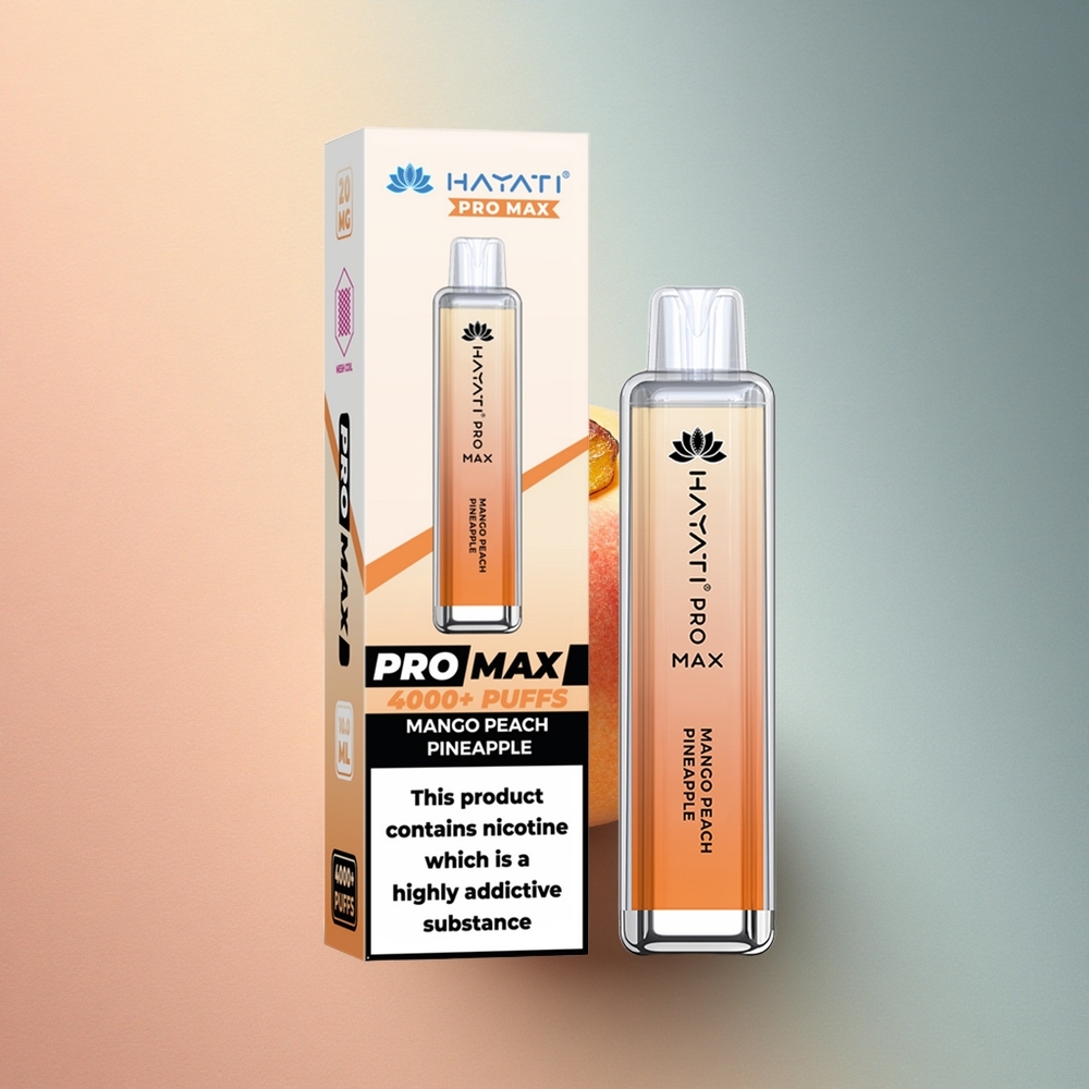 Hayati Pro Max 4000 Puffs Mango Virsik Ananass 1400mAh 2ml