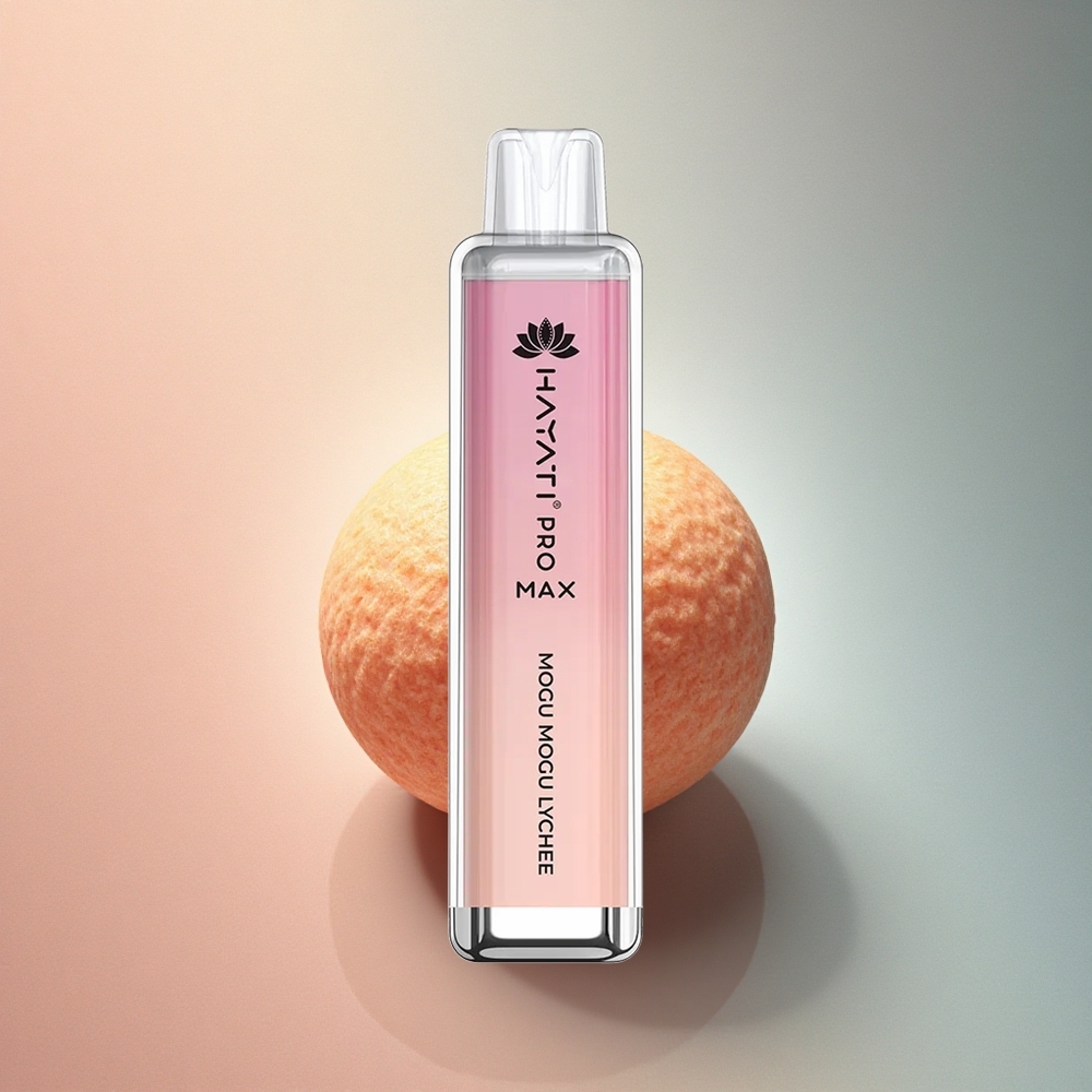 Hayati Pro Max 4000 Puffs Mogu Mogu Liitsi Dual Coil 1400mAh