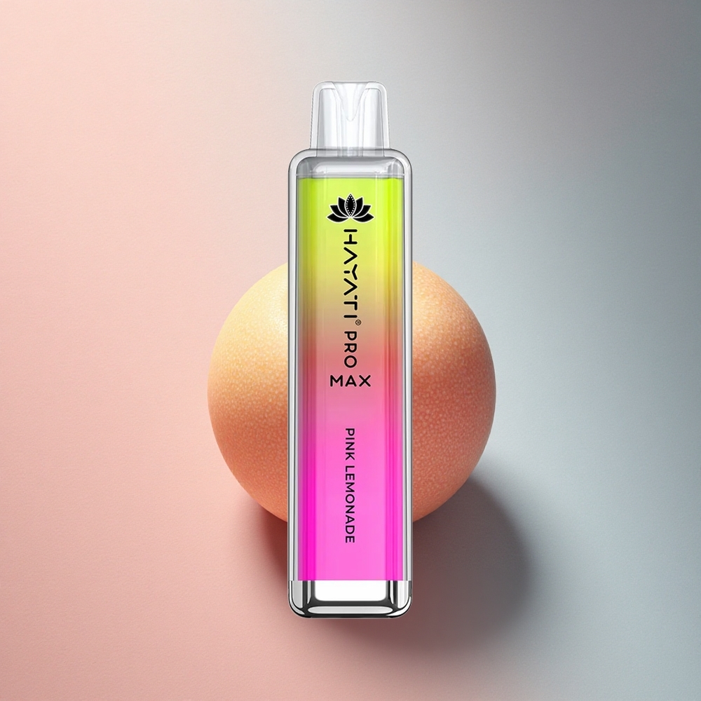 Hayati Pro Max 4000 Puffs Roosa sidrunimahl 2% nikotiini 1400mAh