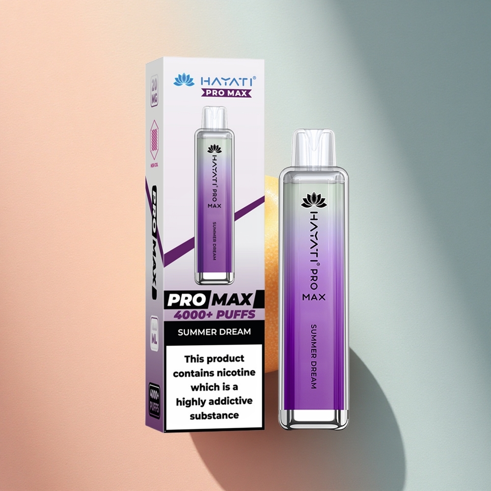 Hayati Pro Max 4000 Puffs Suveuni Dual 1.1 Ohm 1400mAh