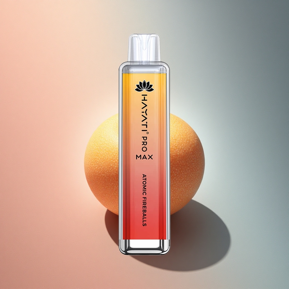 Hayati Pro Max 4000 Puffs Tuuma Tulekerad Dual 1.1 Ohm Nikotiiniga 1400mAh Akuga