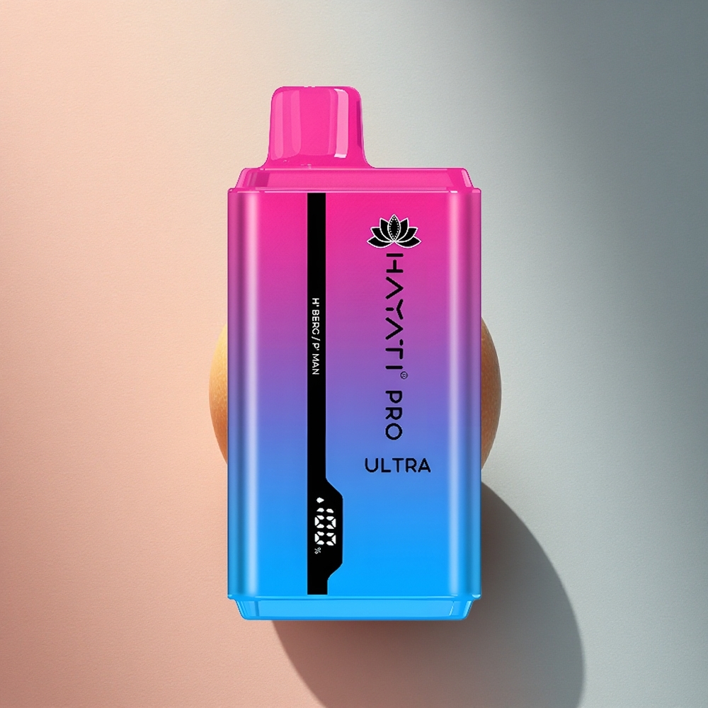 Hayati Pro Ultra 15000 Puffs H' Berg P' Man 850mAh 2% nikotiini