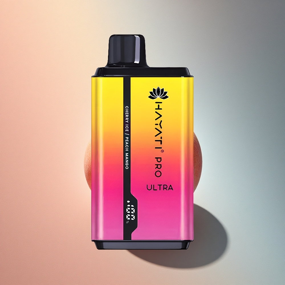 Hayati Pro Ultra 15000 Puffs Kirss-Jää-Virsik-Mango 850mAh 24ml 2% nikotiini