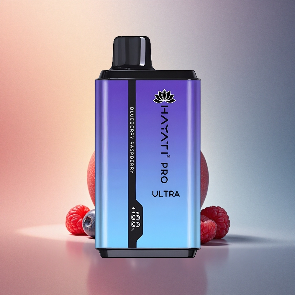 Hayati Pro Ultra 15000 Puffs Mustika Vaarikas 850mAh 2% nikotiini