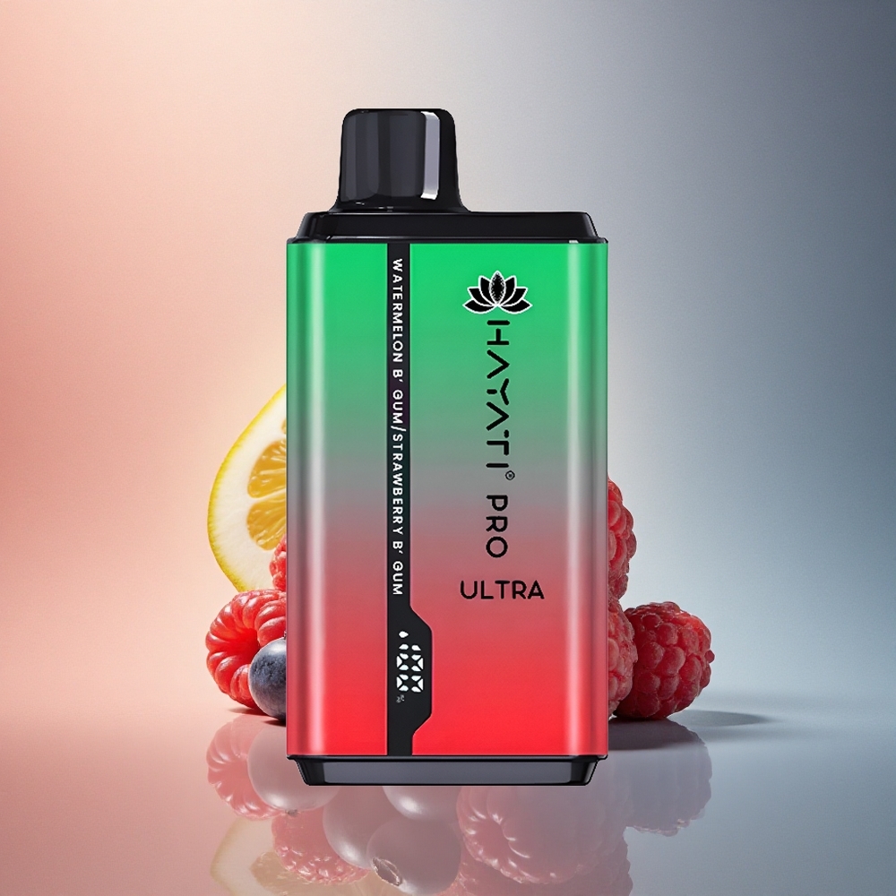 Hayati Pro Ultra 15000 Puffs Mustikas Vaarikas Kirss Sidrun & Mustikas 850mAh 2% nikotiini