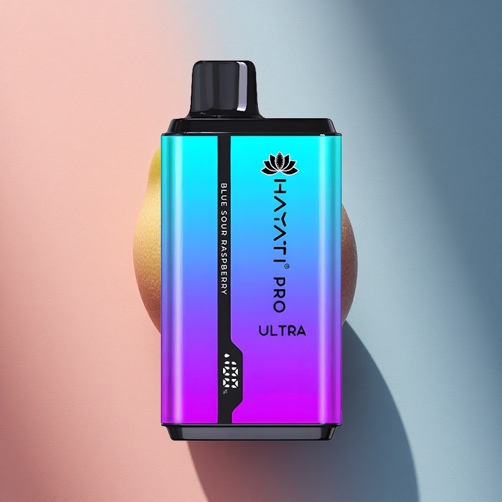 Hayati Pro Ultra 15000 Puffs Sinihape Mustikas 850mAh 2% nikotiini