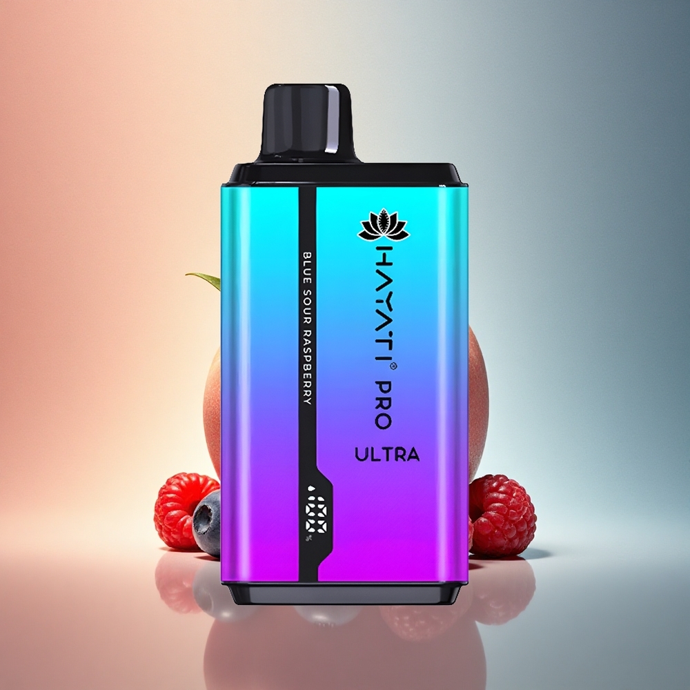 Hayati Pro Ultra 15000 Puffs Sinimustikas Vaarikas Mentool 850mAh 24ml 2% nikotiini