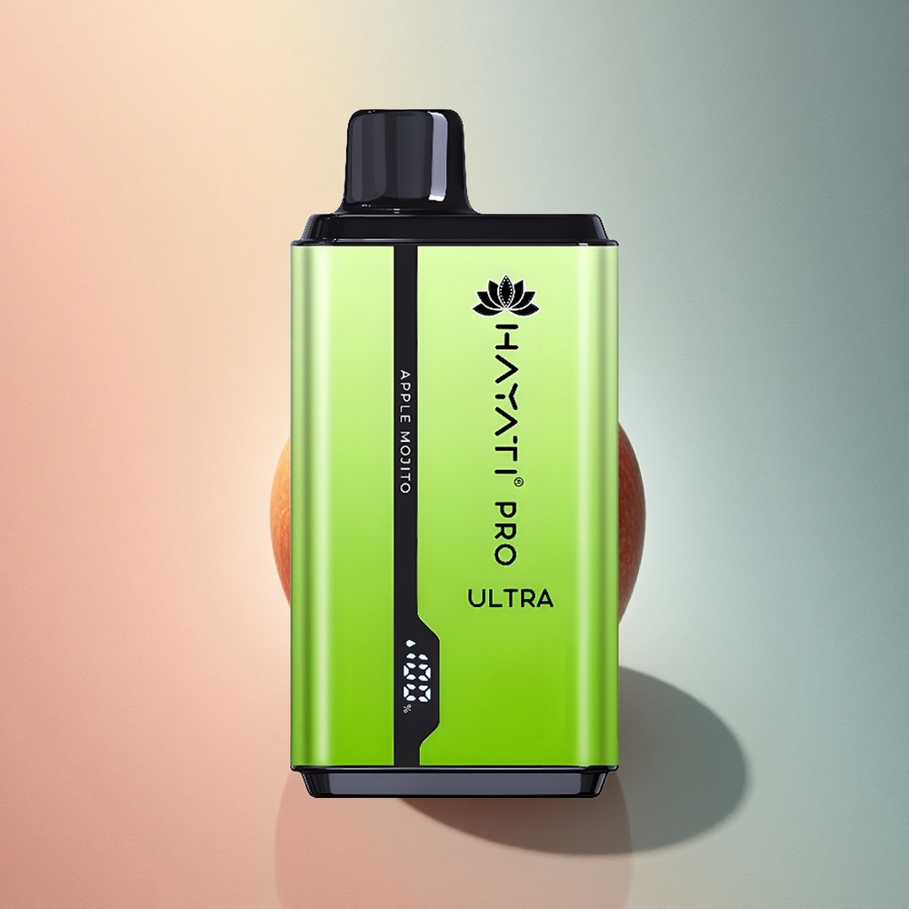 Hayati Pro Ultra 15000 Puffs Õun-Mojito 850mAh 24ml