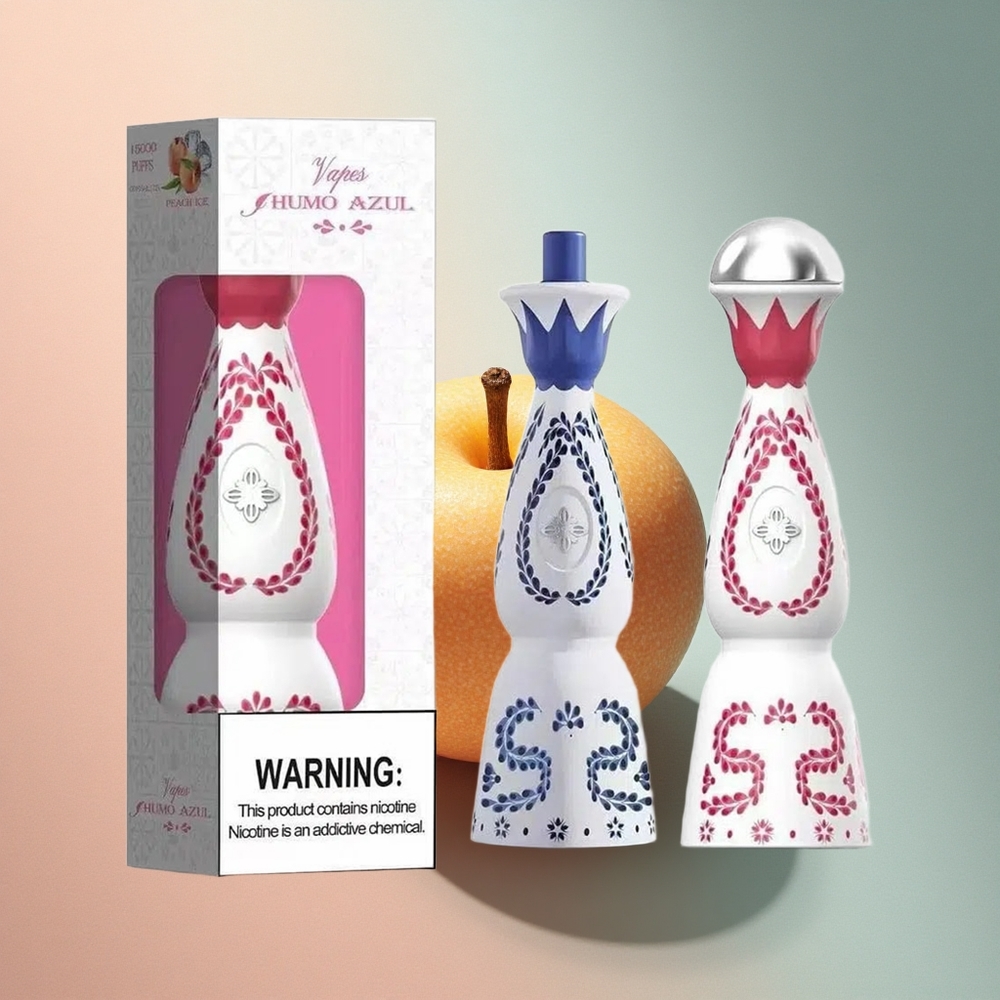 Humo Azul 15000 Puffs Müntkaru 20mL 5% nikotiini 500mAh