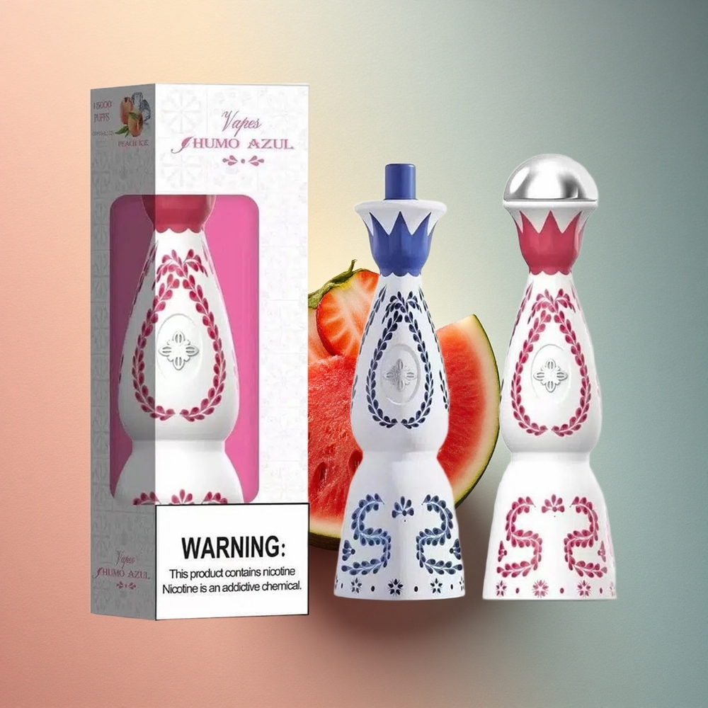 Humo Azul 15000 Puffs Maasik-Arbuus 5% nikotiini 500mAh