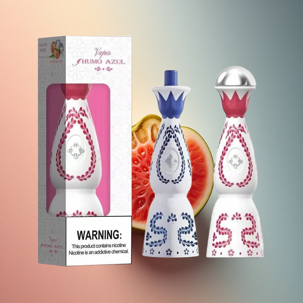 Humo Azul 15000 Puffs Maasikas-Arbuas-Viinamari 500mAh 5% nikotiini