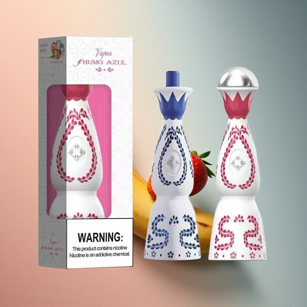 Humo Azul 15000 Puffs Maasikas-Banaan 5% nikotiini 500mAh
