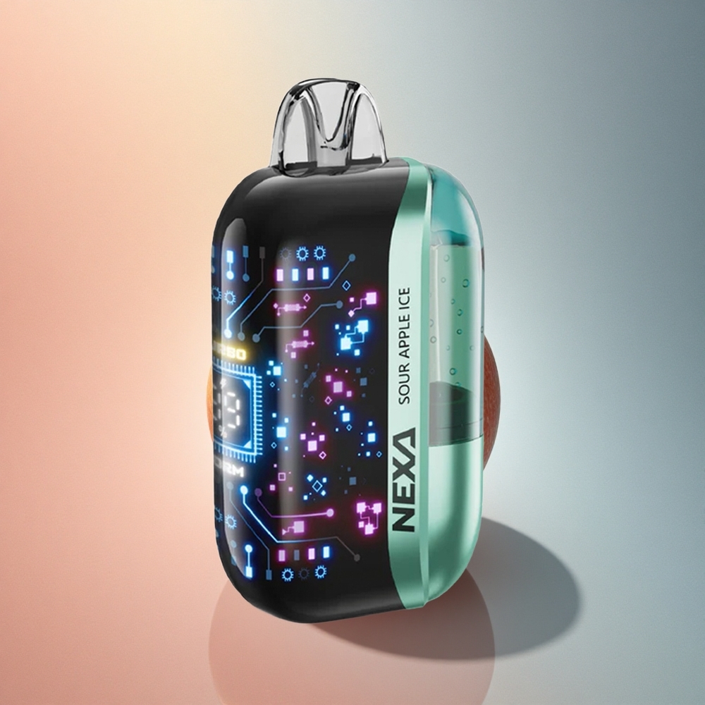 NEXA Ultra 50000 Puffs Hapu õunajää 5% nikotiini 800mAh