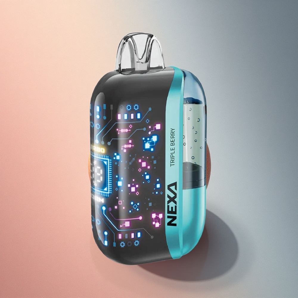 NEXA Ultra 50000 Puffs Kolme-marja 20ml 5% nikotiini 800mAh