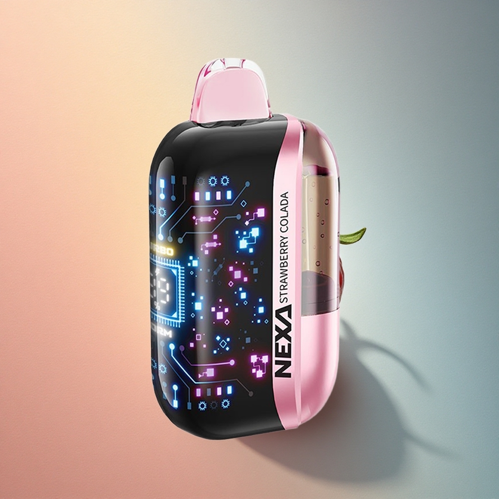 NEXA Ultra 50000 Puffs Maasika-Kolaada 20ml 5% nikotiini 800mAh