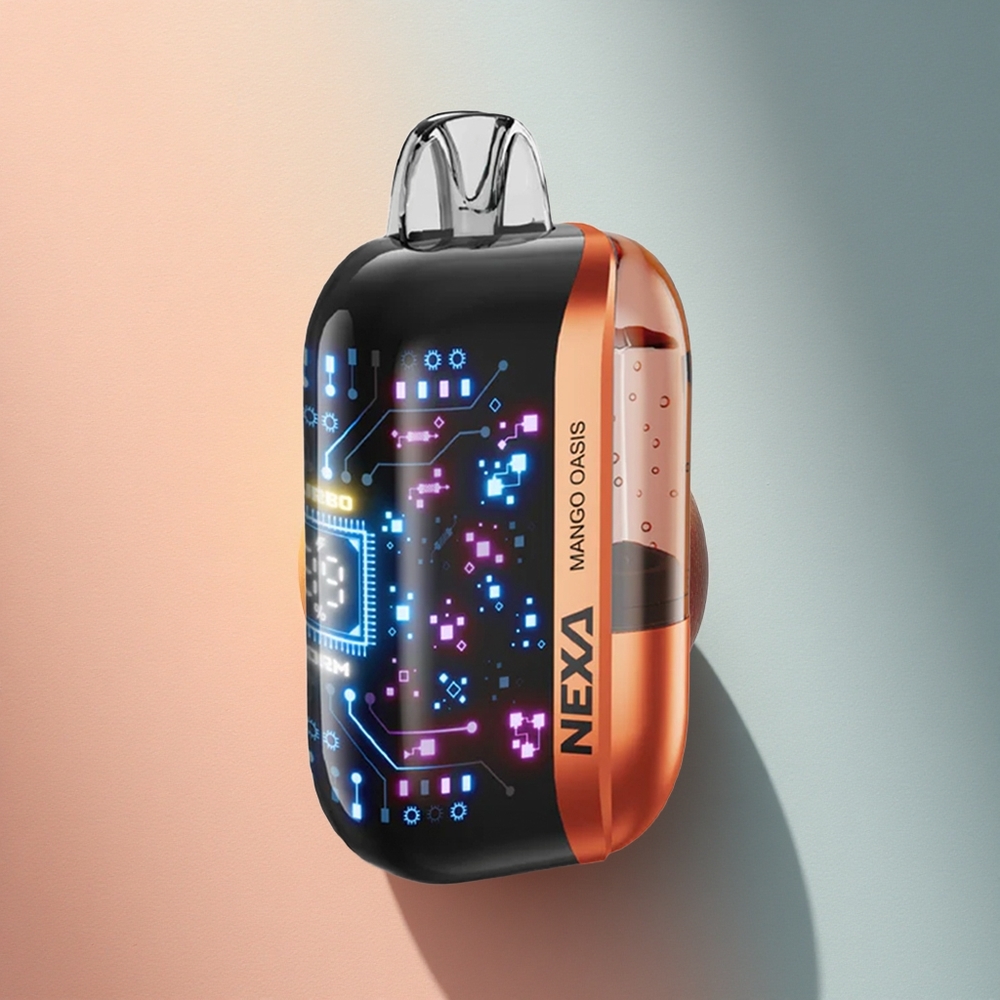 NEXA Ultra 50000 Puffs Mango Oaas 5% nikotiini 800mAh aku