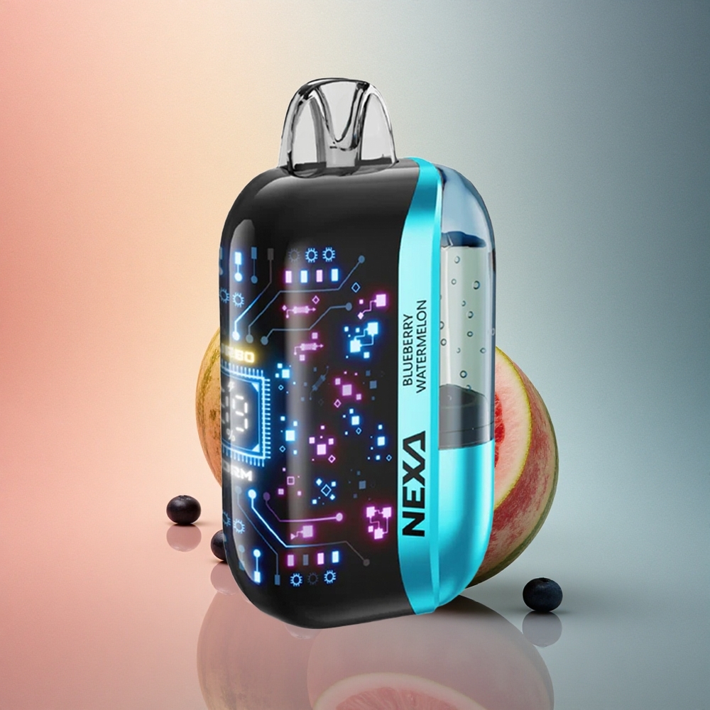 NEXA Ultra 50000 Puffs Mustikas-Arbuusi 20ml 5% nikotiini 800mAh