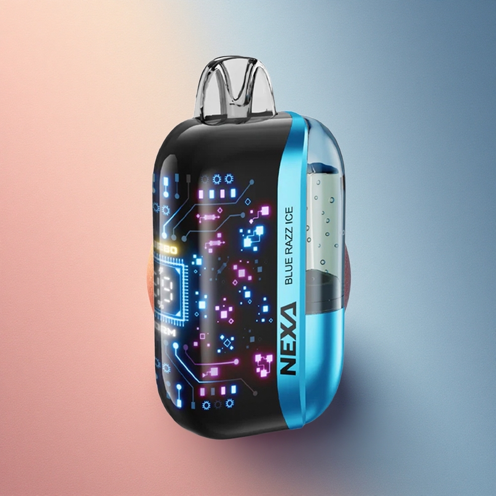 NEXA Ultra 50000 Puffs Sinine Maasikajää 20ml 5% nikotiini 800mAh